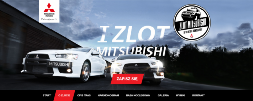 Ruszyła strona I Zlotu Mitsubishi