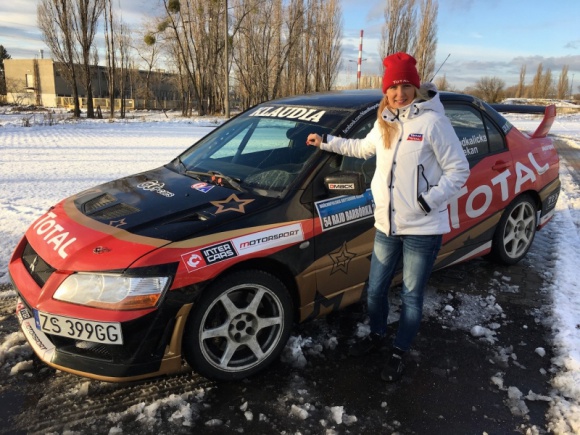 Klaudia Podkalicka, jako jedyna kobieta, wystartuje w rajdzie Barbórka
