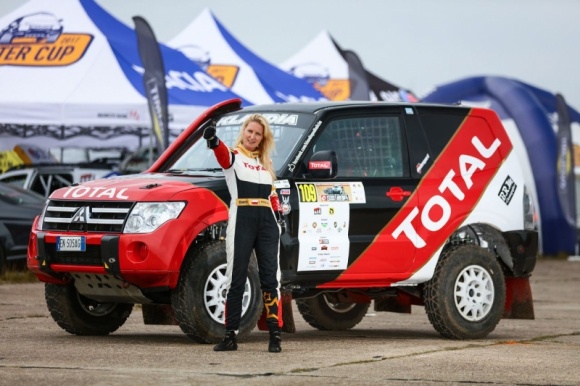 Klaudia Podkalicka na podium ostatniej rundy RMPST 2017
