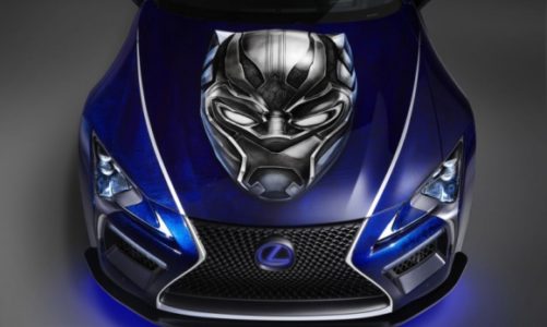 Lexus LC „Czarna Pantera" na wystawie SEMA