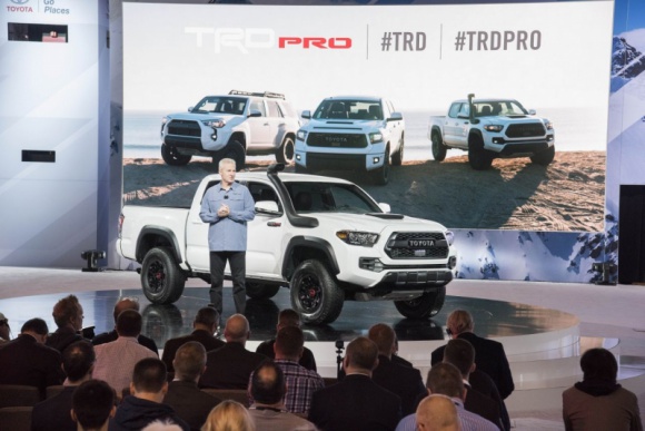 Gama modeli TRD Pro Toyoty debiutuje na targach w Chicago