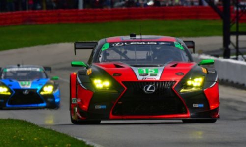 Lexus RC F GT3 triumfuje na torze w Ohio