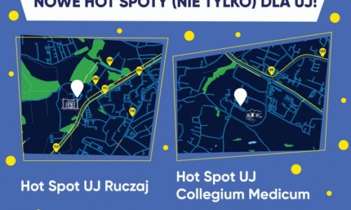 Wavelo na Kampusie i przy Collegium Medicum. Dwa nowe hot-spoty dla UJ!