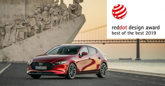 Nowa Mazda3 z najwyższym wyróżnieniem Red Dot 2019
