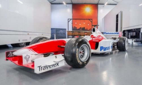Wyścigówka z debiutu Toyoty w Formule 1 do kupienia