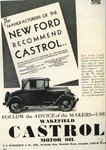 100 lat współpracy Castrol-Ford: reklama Castrol dla Ford T 100 lat współpracy Castrol-Ford: reklama Castrol dla Ford T