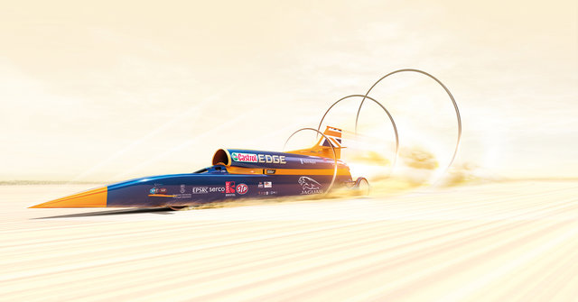 Bloodhound SSC z olejem Castrol EDGE Titanium FST?