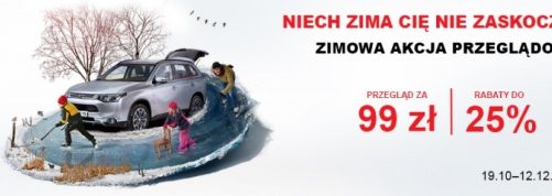 Zima nie zaskoczy kierowców Mitsubishi!
