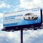 Reklamy Toyoty Mirai walczą ze smogiem