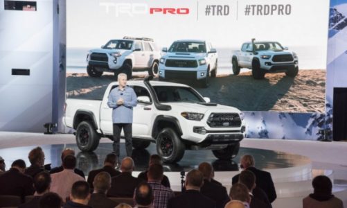 Gama modeli TRD Pro Toyoty debiutuje na targach w Chicago