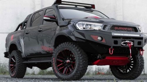 Hilux spotyka Gladiatora