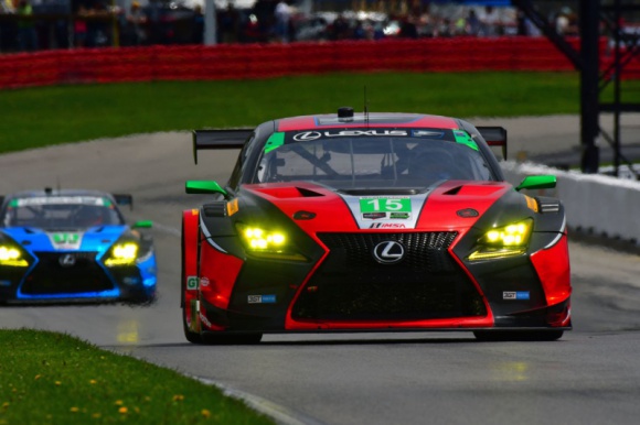 Lexus RC F GT3 triumfuje na torze w Ohio