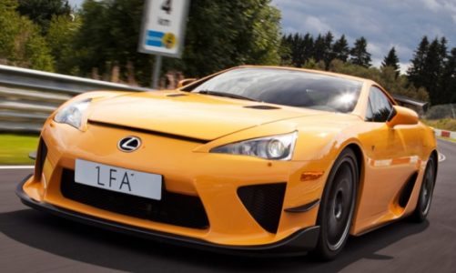 Tajemniczy LFA znowu na Nordschleife. Lexus szykuje nowe auto?