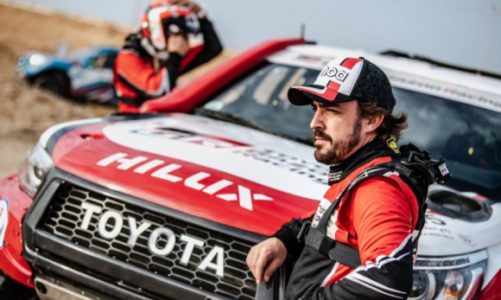 Pierwszy sukces Fernando Alonso w Toyocie Hilux przed Rajdem Dakar