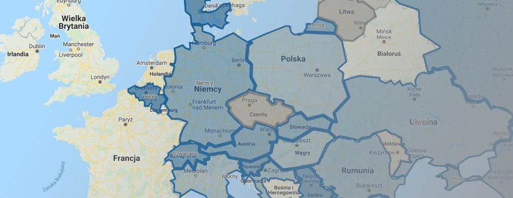 Mapa z aktualnymi informacjami i transmisje wideo dla firm transportowych