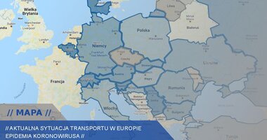 Mapa z aktualnymi informacjami i transmisje wideo dla firm transportowych , - W obliczu aktualnej sytuacji wynikającej z panującej pandemii koronawirusa Grupa Inelo przygotowała interaktywną mapę prezentującą bieżące zmiany na europejskich trasach. Dowiemy się z niej, w których miejscach wprowadzono kontrole sanitarne lub zawieszono kary za złamanie norm czasu pracy kierowcy, oraz gdzie jest konieczne posiadanie specjalnych oświadczeń o realizowanej trasie. 