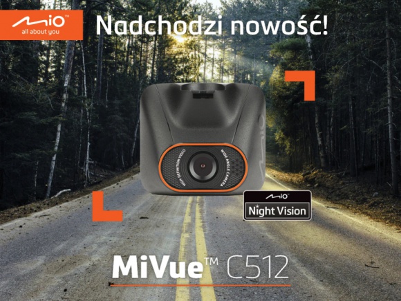 Mio MiVue C512- nowy standard wśród wideorejestratorów do 300 zł.